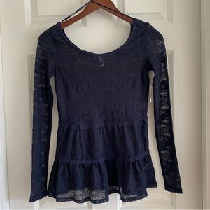 Aeropostale Lace Long Sleeve